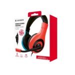 Stereo Gaming Headset for Nintendo Switch (Neon Red/Blue) - Image 2