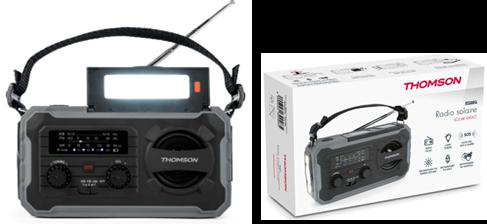 thomson-epok_0275 FM RADIO - Analog tunerTelescopic antenna - AC/DC power supply - Image 1