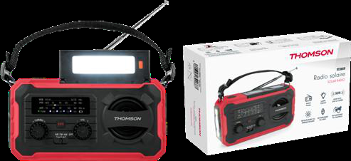 Radio DAB+ Bluetooth - RT400DABBTBK THOMSON - Noir