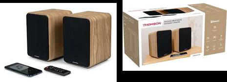 SPEAKER & WEATHER STATION – Bluetooth Speaker with Temperature Display, Alarm Clock & FM Radio – Model: WS102TBK